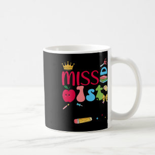 Little Miss 1st Grader First Day Of School First G Coffee Mug