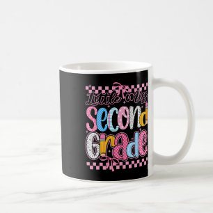 Little Miss 2nd Grade Back To School Girls Kid Coq Coffee Mug