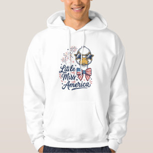 Little Miss America Patriotic Duck Vintage Shirt (