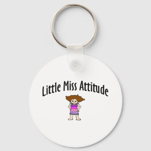 Little Miss Attitude Keychain