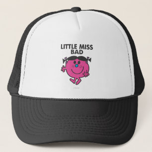 Little Miss Bad Ready For Action Trucker Hat