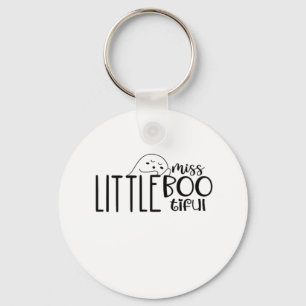 Little Miss Bootiful Retro Classic Keychain