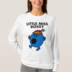 Little Miss Bossy Black Lettering T-Shirt