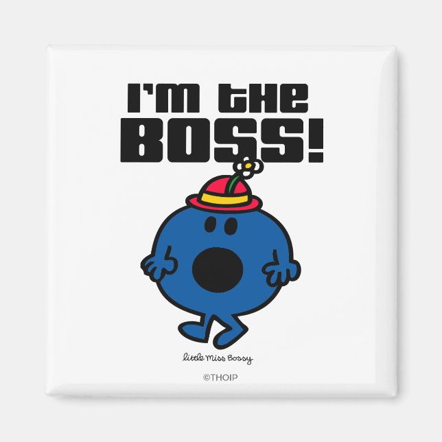 Little Miss Bossy | I'm The Boss Magnet (Front)
