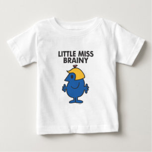 Little Miss Brainy Standing Still Baby T-Shirt