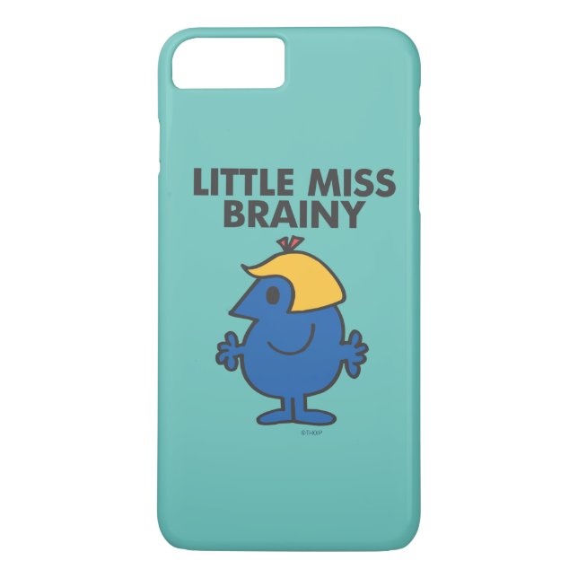 Little Miss Brainy Standing Still Case-Mate iPhone Case (Back)