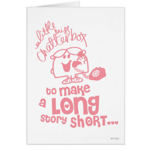 Little Miss Chatterbox Long Story Short