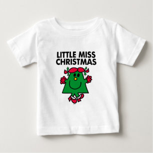 Little Miss Christmas Smile Baby T-Shirt