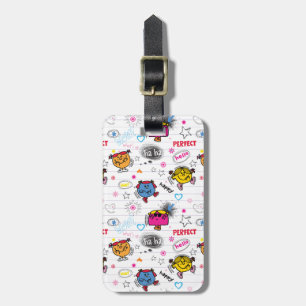 Little Miss Classic Pattern Luggage Tag