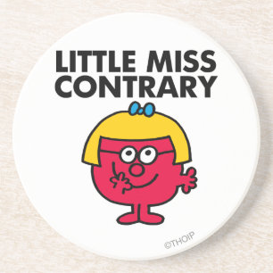 Little Miss Contrary Coaster