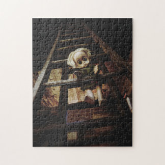 Little Miss Creepy Doll Jigsaw Puzzle