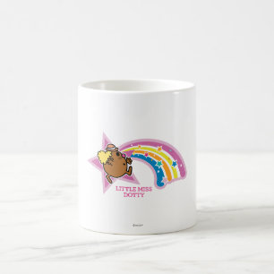 Little Miss Dotty   Chasing Rainbows Coffee Mug