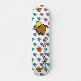 Little Miss Dotty   Colourful Dots Skateboard