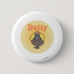 Little Miss Dotty Spotlight 2 Inch Round Button