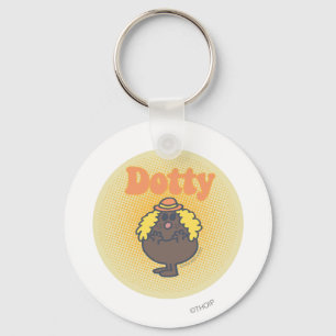 Little Miss Dotty   Spotlight Keychain