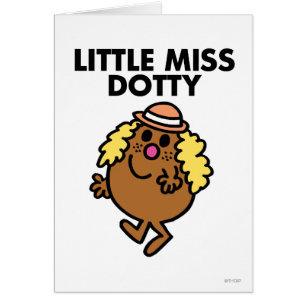 Little Miss Dotty Waving