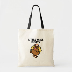 Little Miss Dotty Waving Tote Bag