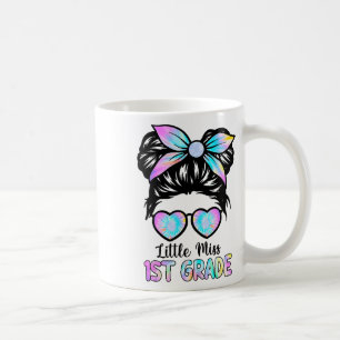 Little Miss First Grade Girls Ck To School Shirt 1 Coffee Mug