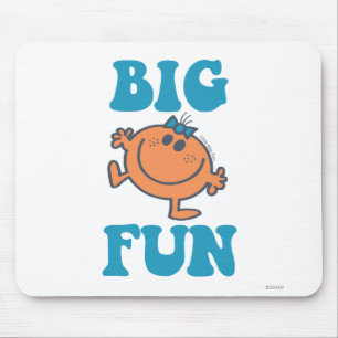 Little Miss Fun   Big Fun Mouse Pad