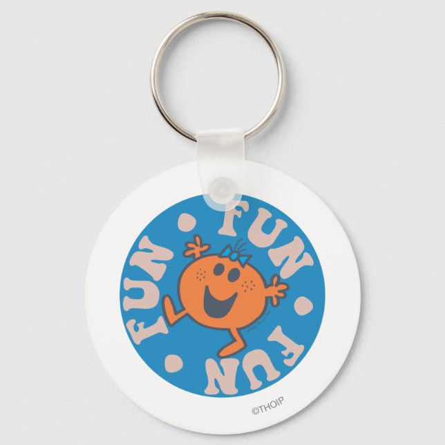 Little Miss Fun Fun Fun Keychain (Front)