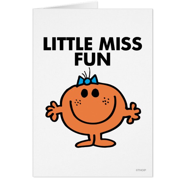 Little Miss Fun | Lettres noires (Devant)