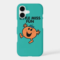 Little Miss Fun Waving Joyously