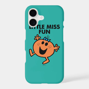 Little Miss Fun Waving Joyously