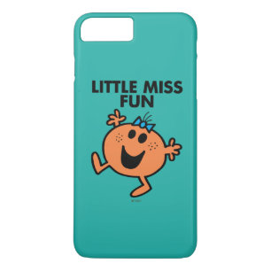 Little Miss Fun Waving Joyously Case-Mate iPhone Case