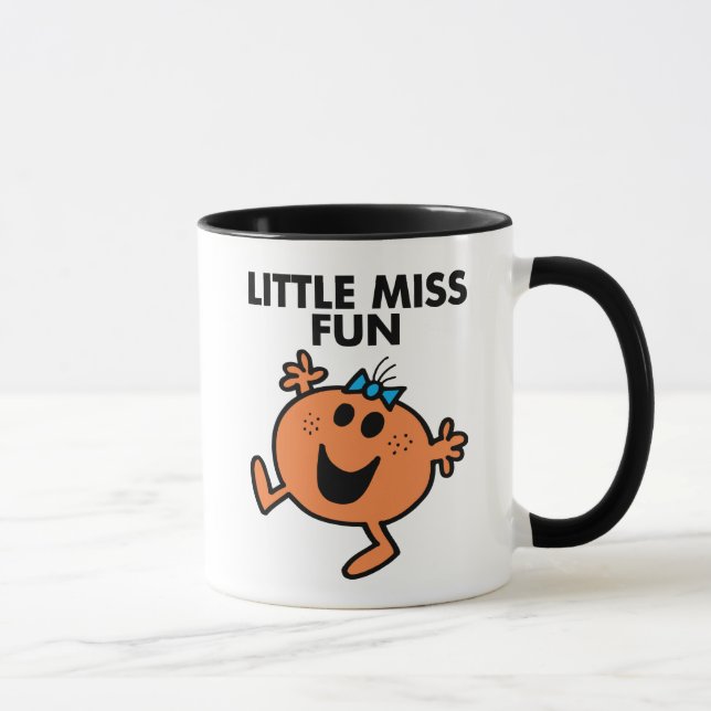 Little Miss Fun Waving Joyously Mug (Right)