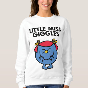 Little Miss Giggles Black Lettering Sweatshirt
