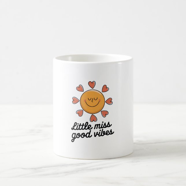 Little miss good vibes coffee mug (Center)