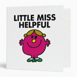 Little Miss Helpful Classic Binder