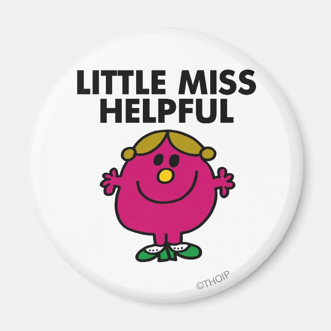 Little Miss Helpful Classic Magnet (Front)