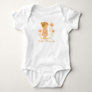 Little Miss Joy Baby Bodysuit