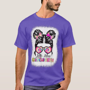 Little Miss Kindergarten Girls First Day Of Kinder T-Shirt