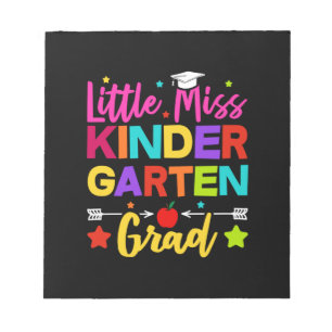 Little Miss Kindergarten Notepad