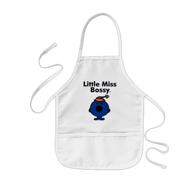 Little Miss | Little Miss Bossy is So Bossy Kids Apron (Front)