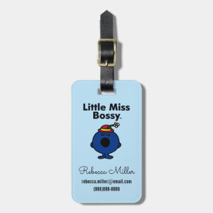 Little Miss   Little Miss Bossy is So Bossy Luggage Tag