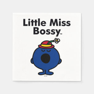 Little Miss Little Miss Bossy is So Bossy Napkin