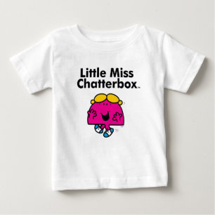 Little Miss   Little Miss Chatterbox is So Chatty Baby T-Shirt