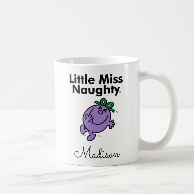 Little Miss | Little Miss Naughty is So Naughty Coffee Mug (Right)