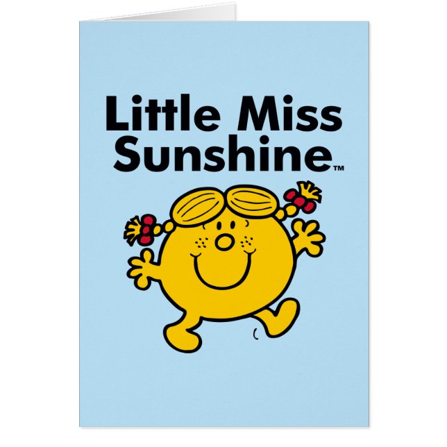 Little Miss | Little Miss Sunshine est un rayon de (Devant)