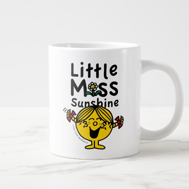 Little Miss | Little Miss Sunshine Laughs Large Coffee Mug (Right)