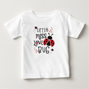 Little Miss love bug Baby T-Shirt