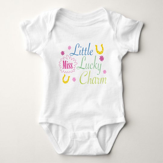 Little Miss Lucky Charm Baby Bodysuit