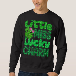 Little Miss Lucky Charm Pop It St Patrick's Day To Sweatshirt