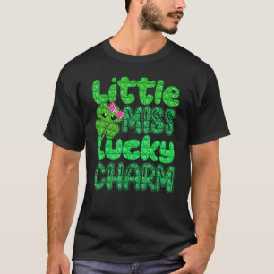Little Miss Lucky Charm Pop It St Patrick's Day To T-Shirt