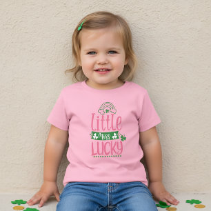 Little Miss Lucky Girl St Patrick T-Shirt for Kids