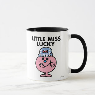 Little Miss Lucky Hiding Her Mouth Mug