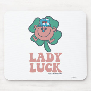 Little Miss Lucky Lady Luck Mouse Pad